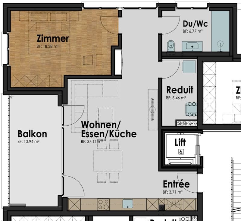 Neubauwohnung im Projekt „Zentrum“ Boswil – Bezug Ende 2026 (8)