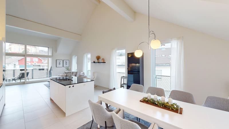 Grosszügige 4.5-Zimmer-Dachwohnung mit 18 m² Terrasse (7)
