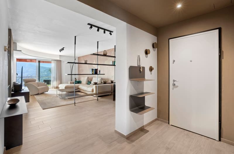 Montagnola – EXCLUSIVE 3.5-ROOM APARTMENT IN A VILLA WITH ONLY 4 UNITS, A DESIGN OASIS SURROUNDED BY GREENERY (12)