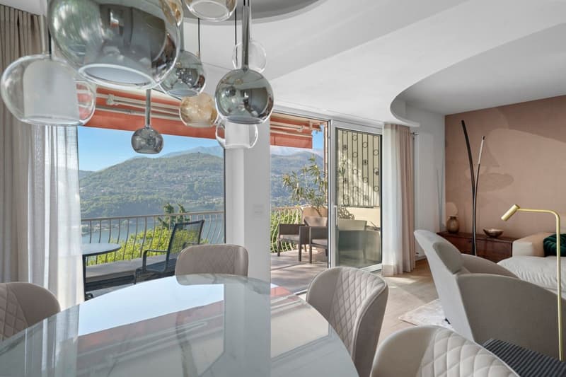 Montagnola – EXCLUSIVE 3.5-ROOM APARTMENT IN A VILLA WITH ONLY 4 UNITS, A DESIGN OASIS SURROUNDED BY GREENERY (4)