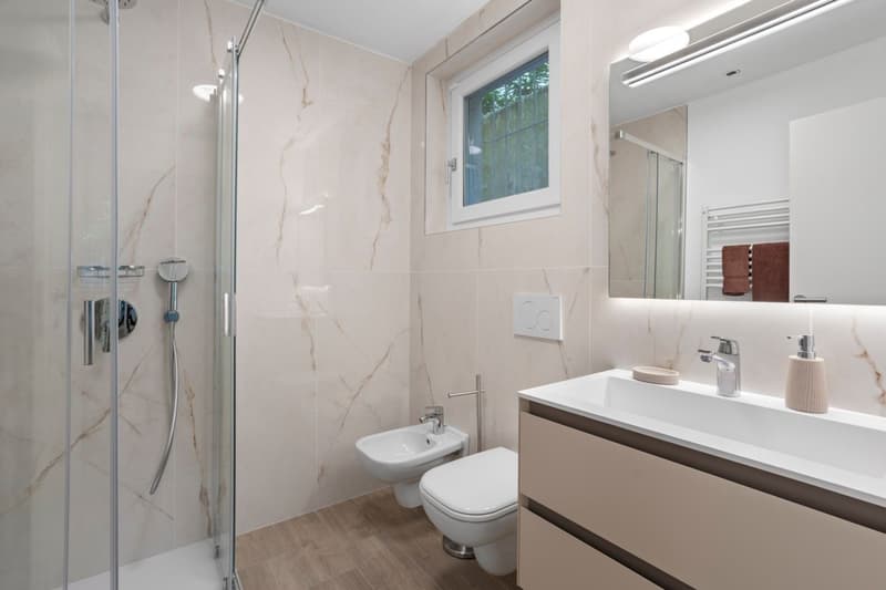 Montagnola – EXCLUSIVE 3.5-ROOM APARTMENT IN A VILLA WITH ONLY 4 UNITS, A DESIGN OASIS SURROUNDED BY GREENERY (11)