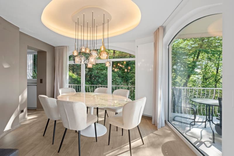 Montagnola – EXCLUSIVE 3.5-ROOM APARTMENT IN A VILLA WITH ONLY 4 UNITS, A DESIGN OASIS SURROUNDED BY GREENERY (6)