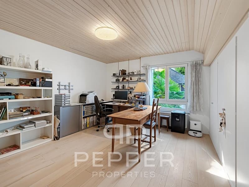 Rare duplex en attique avec vue panoramique sur le Léman et les Alpes (12)