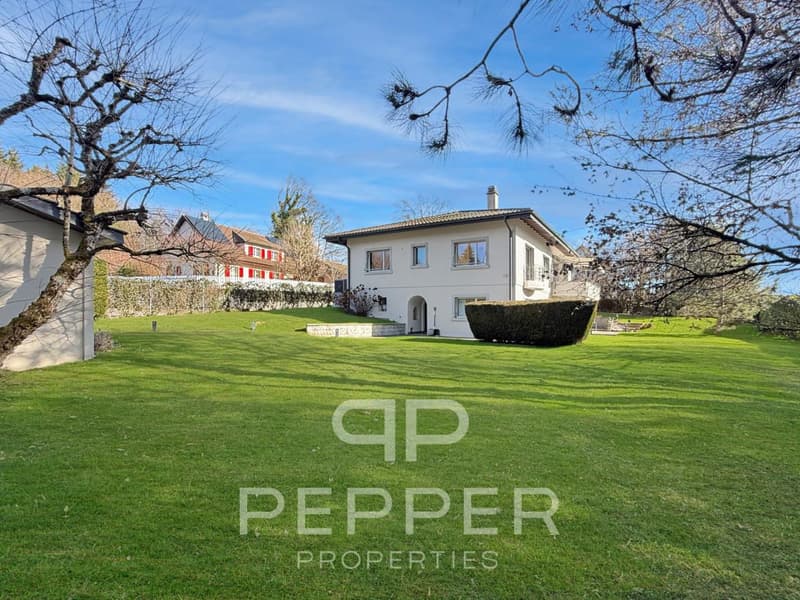 Écrin de verdure aux portes de Lausanne Spacieuse maison individuelle rénovée (12)