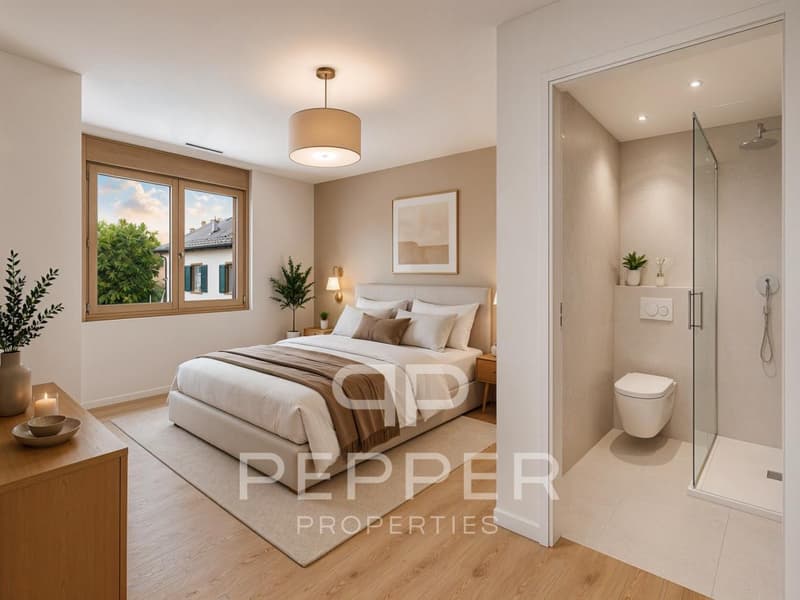 Dernier lot disponible - Lumineux appartement neuf au coeur de St-Cergue (13)