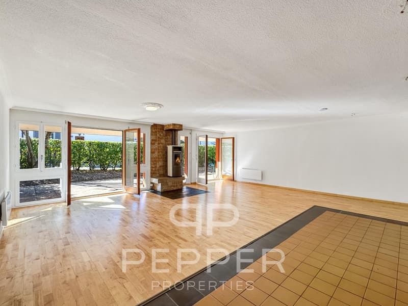 Vaste appartement en rez-de-jardin au coeur de Chailly (5)