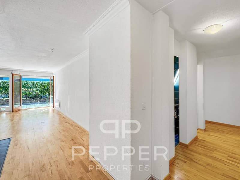 Vaste appartement en rez-de-jardin au coeur de Chailly (2)