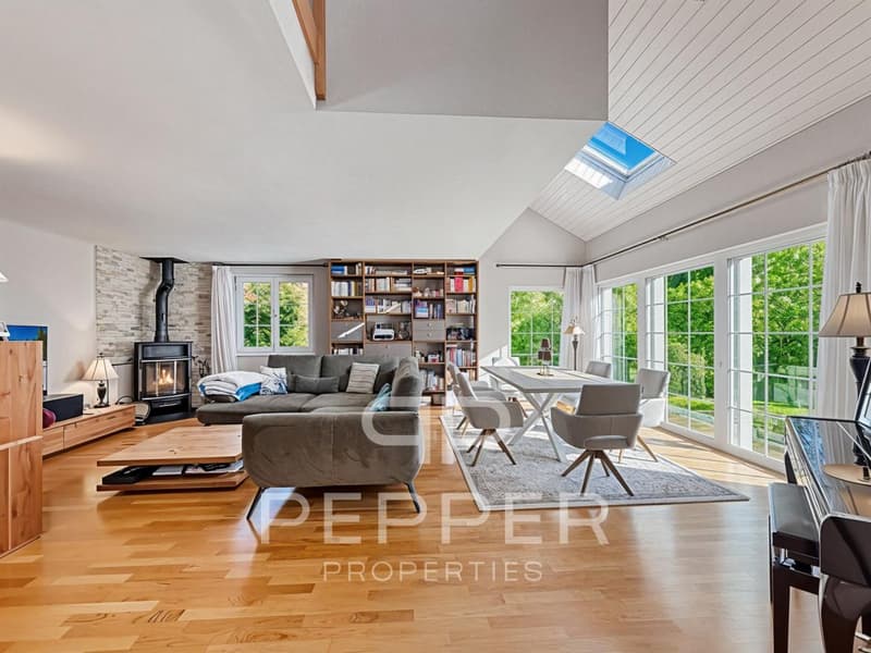 Spacieuse villa sans vis-à-vis au coeur d'Attalens (2)