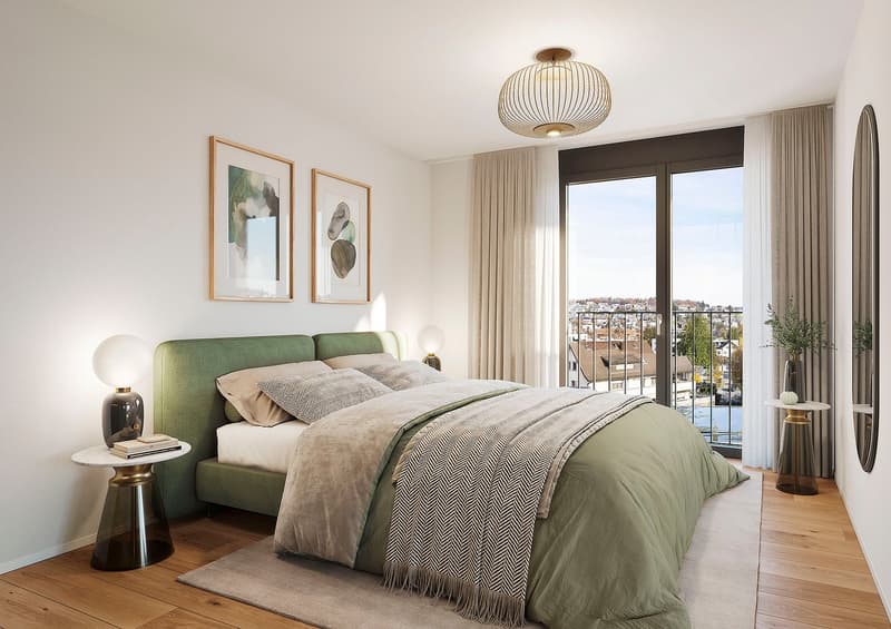 Erstvermietung: zentrale und  komfortable 2.5-Zimmer-Wohnung (3)