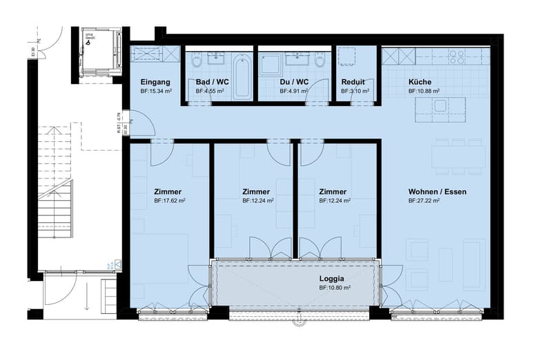 Ruhig und schön gelegene 4.5-Zimmer-Wohnung mit Weitsicht (19)