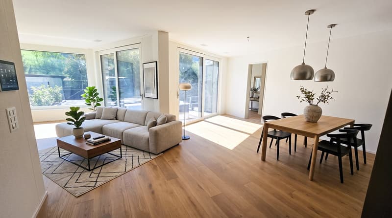 Erstbezug: Neue komfortable 2.5 Zi-Gartenwohnung zentral und schön gelegen (2)