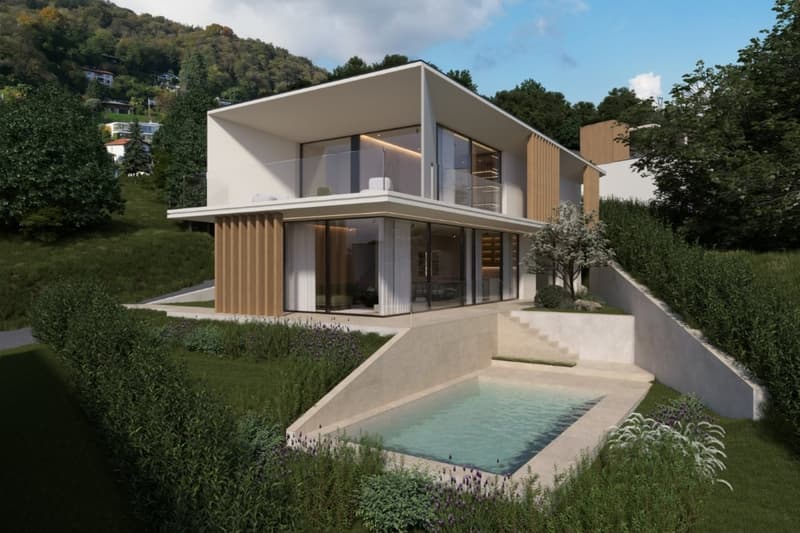 Villa esclusiva con vista lago (1)