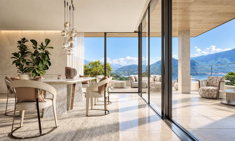 Villa Contemporanea con piscina e vista sul Lago di Como (12)