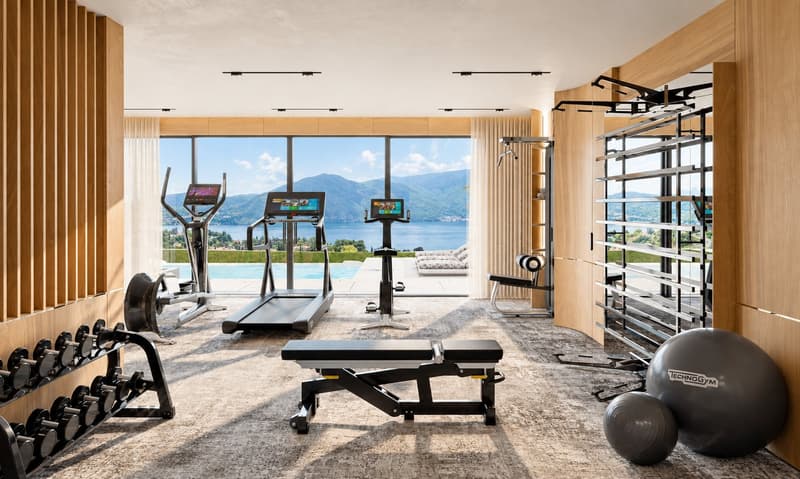Villa Contemporanea con piscina e vista sul Lago di Como (15)