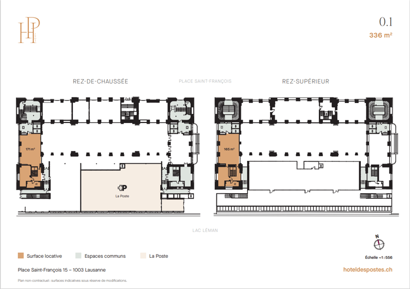 Plan Surface rez + rez supérieur