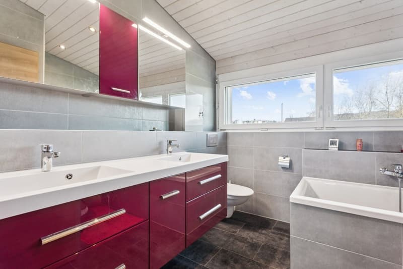 Salle d'eau mixte