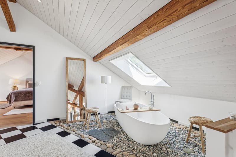 Élégance architecturale au coeur d'une ferme rénovée, à deux pas du la (10)
