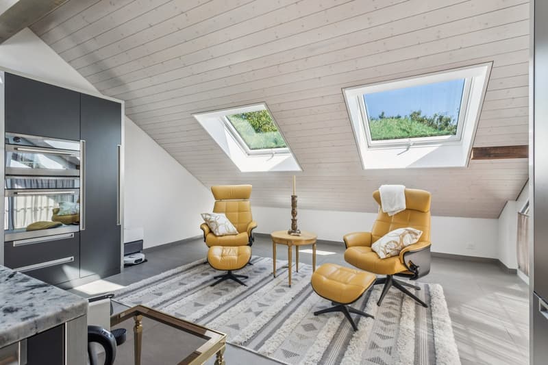 Élégance architecturale au coeur d'une ferme rénovée, à deux pas du la (7)