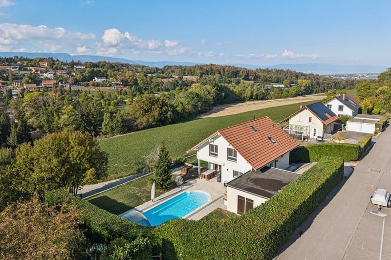 Une belle maison individuelle avec piscine, dans un cadre privilégié (1)