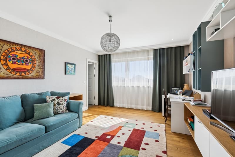 En exclusivité: Maison contemporaine avec vue panoramique sur les Alpe (11)