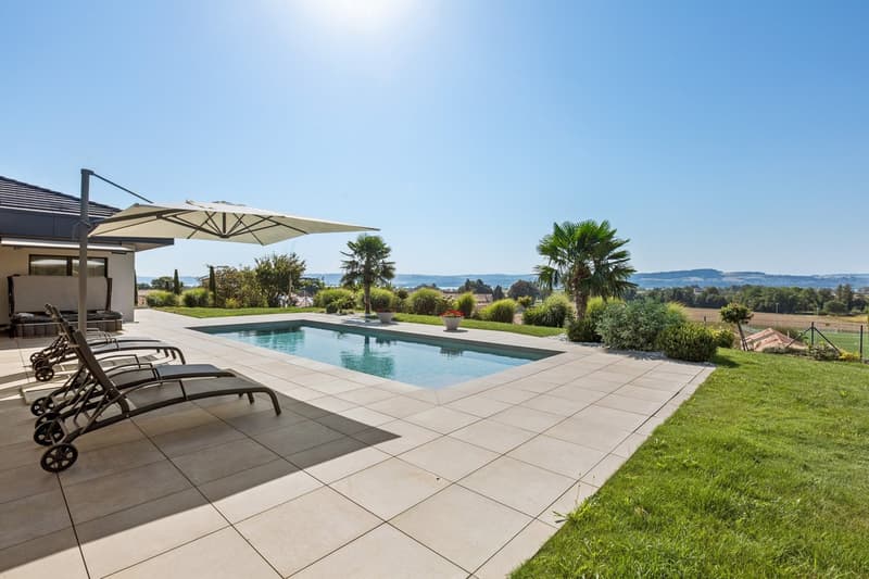En exclusivité: Maison contemporaine avec vue panoramique sur les Alpe (1)