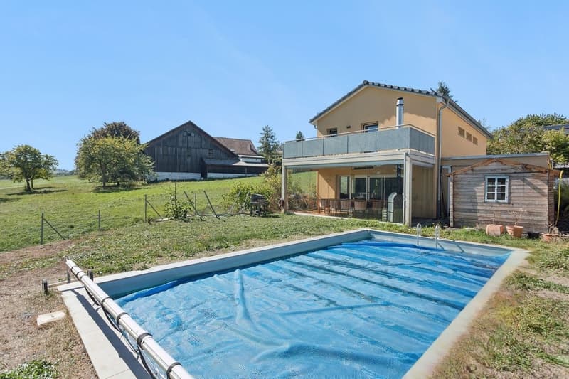Villa individuelle contemporaine 5.5pièces avec piscine à Carrouge VD (4)