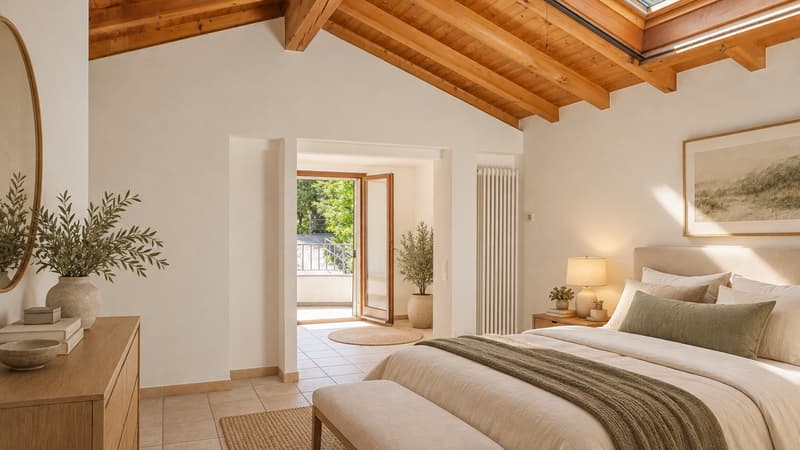 Visualizzazione camera | Visualisierung Schlafzimmer