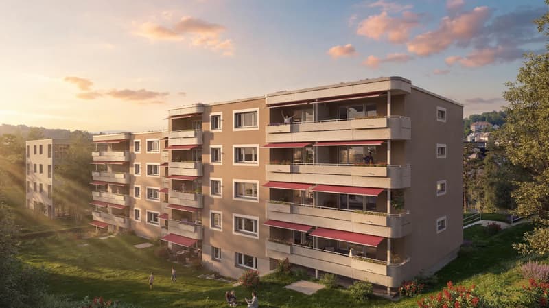 4.5 Zimmerwohnung in Oberwil - Urban wohnen, natürlich leben (10)