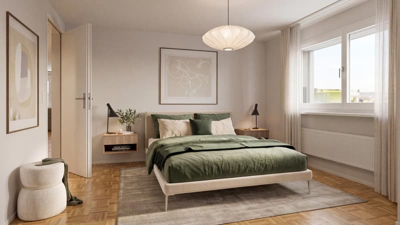 4.5 Zimmerwohnung in Oberwil - Urban wohnen, natürlich leben (6)