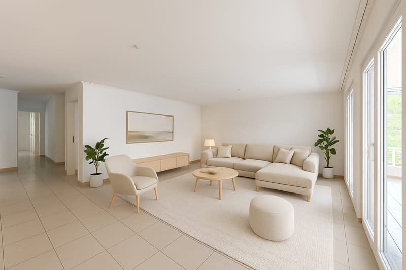 4½ Zi.-Wohnung mit 3 Balkonen - Seenah und als Zweitwohnsitz (12)