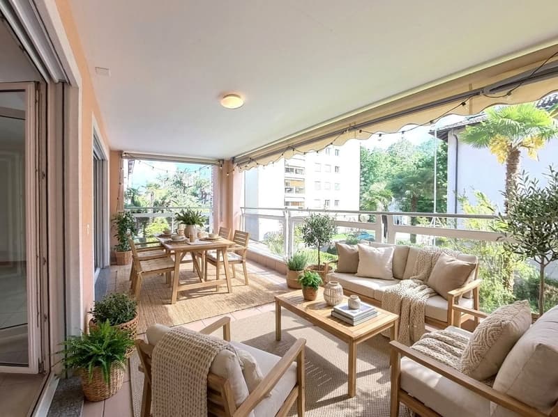 Appartamento 4½ locali con 3 balconi a Locarno (12)