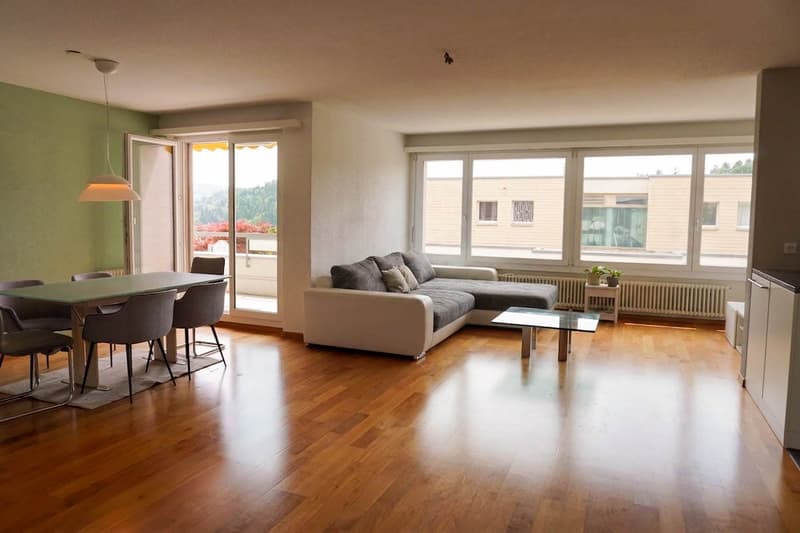Grosse 5½-Zimmer-Wohnung mit 78 m² Terrasse (2)