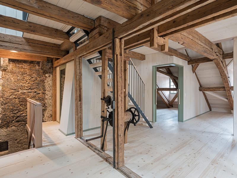 3.5-Zimmer-Maisonette mit Loggia in Bremgarten (9)