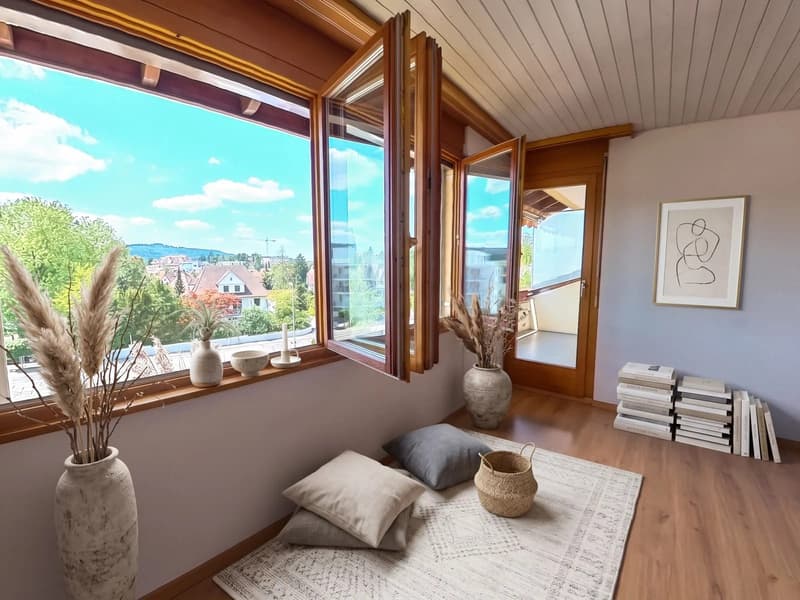 3½-Zimmer-Wohnung mit Balkon und Cheminée (3)