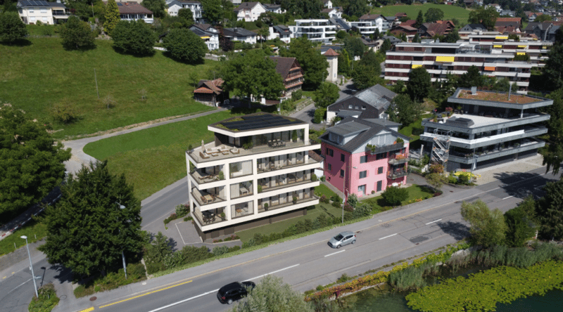 Neubau: Wohnung mit einmaliger Seesicht in Oberägeri (2)