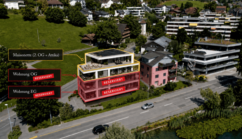 Letzte freie Einheit: Maisonette Wohnung mit unverbaubarer Seesicht (2)