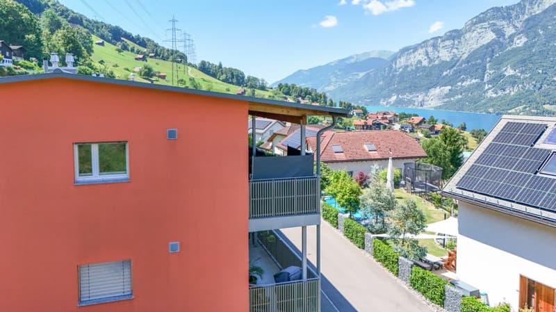 Wohnen über dem Walensee - Sonnige 3½-Zimmer-Dachwohnung mit Panoramablick (17)