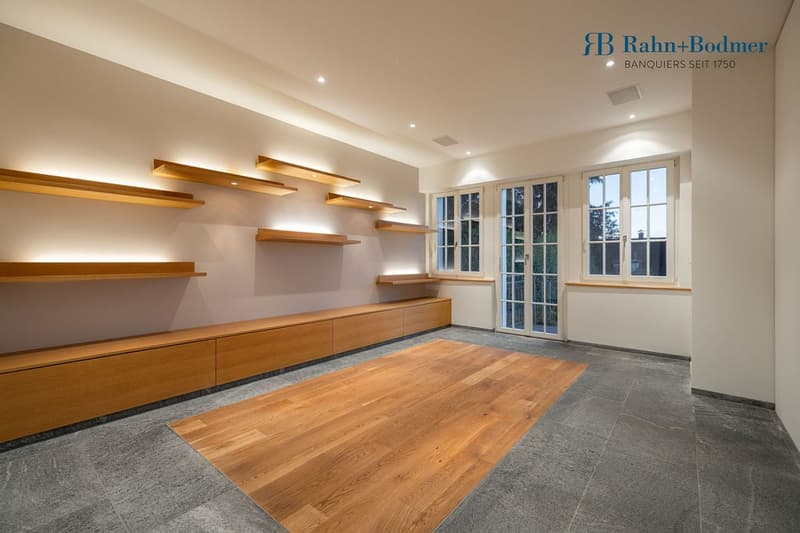 Esclusiva casa unifamiliare sul Zürichberg con privacy, vista panoramica e dependance separata. (7)