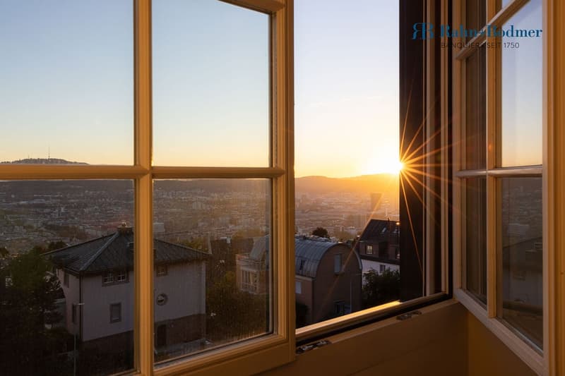 Esclusiva casa unifamiliare sul Zürichberg con privacy, vista panoramica e dependance separata. (15)