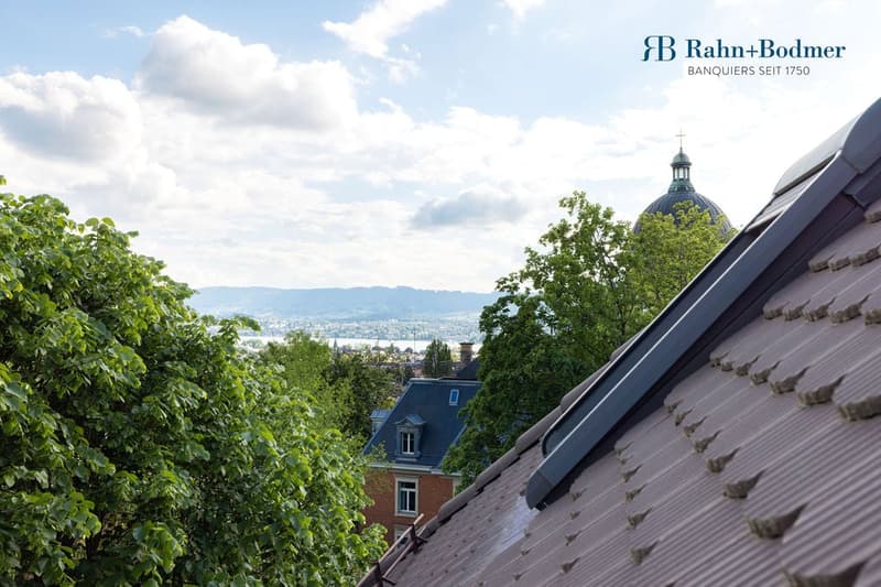 Grosszügige Maisonette-Wohnung mit Dachterrasse an exklusiver Zürichberg-Lage (13)