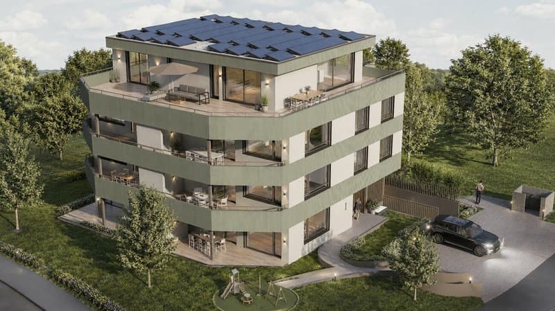 Modernes Wohnen mit sonnigem Balkon in Oftringen (2)