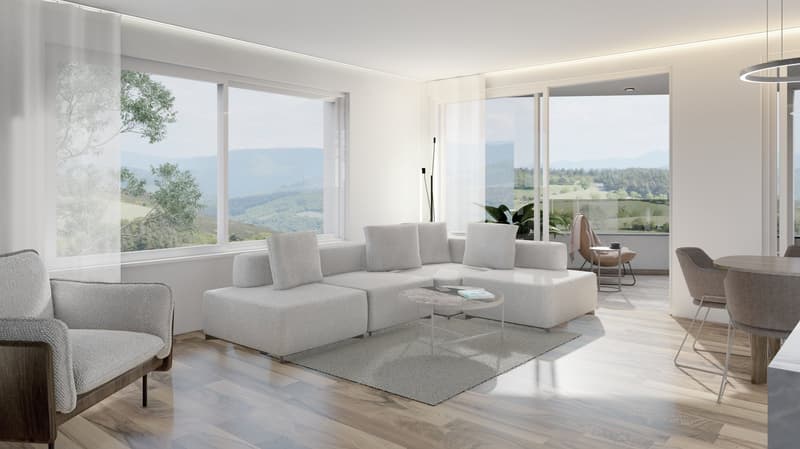Modernes Wohnen mit sonnigem Balkon in Oftringen (5)