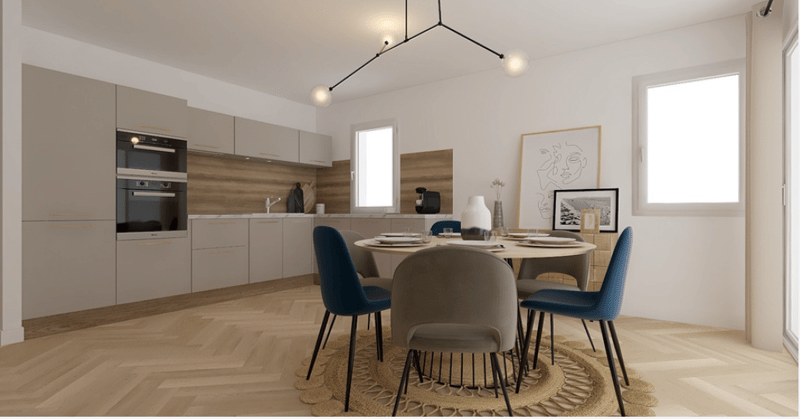 Geräumige 4.5-Zimmer-Wohnung mit Balkon in Fleurier (1)