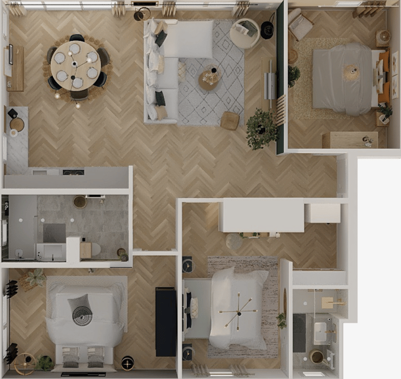Spacieux appartement de 4.5 pièces avec balcon à Fleurier (11)