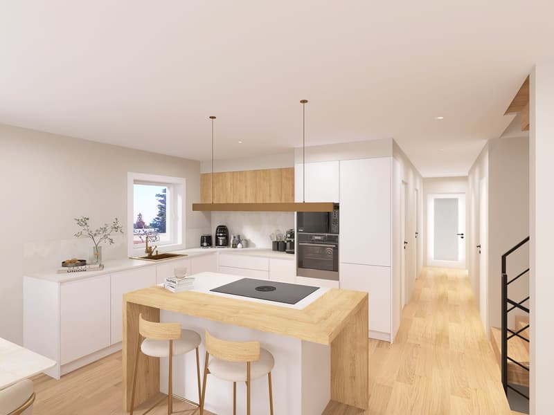 Nouveau projet de 3 villas contemporaines dans un quartier résidentiel recherché (4)