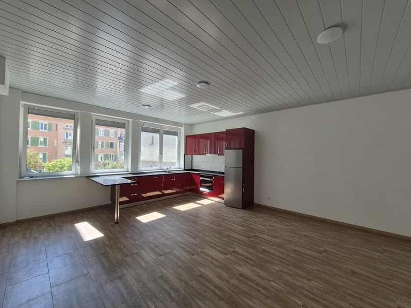 Maison de ville rénovée 2018 – 4.5 pièces, terrasse 61m², garage double (2)