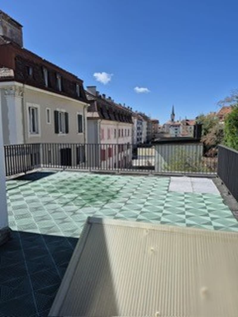 Maison de ville rénovée 2018 – 4.5 pièces, terrasse 61m², garage double (11)
