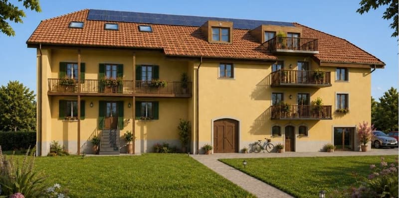 Une ferme de caractère, 11 appartements à découvrir (9)