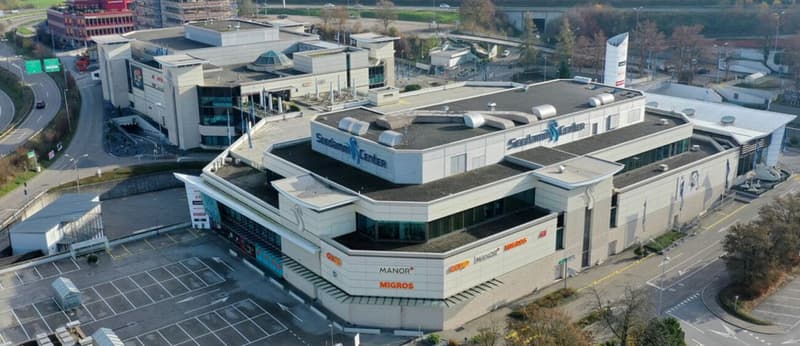 Seedamm-Center Nordseite