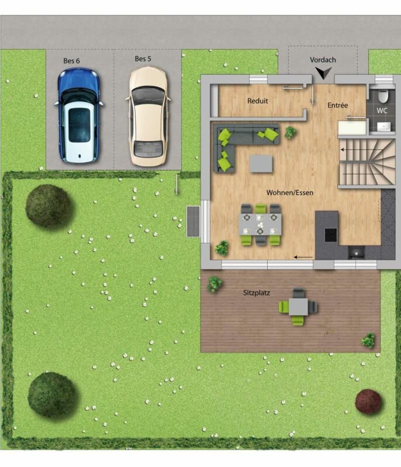 EG - Einfamilienhaus Bahnhofstrasse 50a